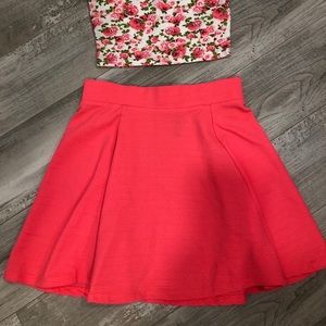 H&M | small hot pink skirt